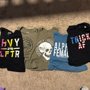 Five Medium Lifting Crops